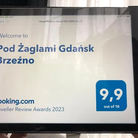 Lägenhet Pod Zaglami Brzezno *